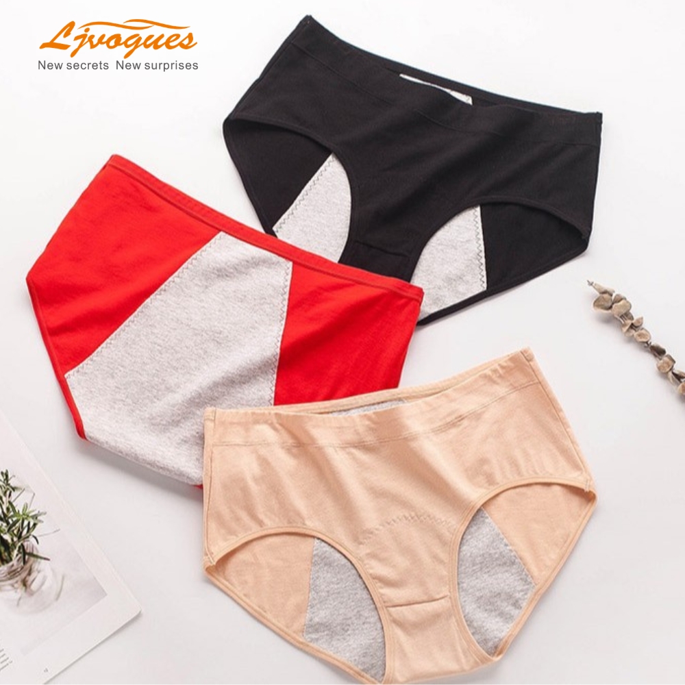 Culotte menstruelle 3 couches en coton – Modèle 9039