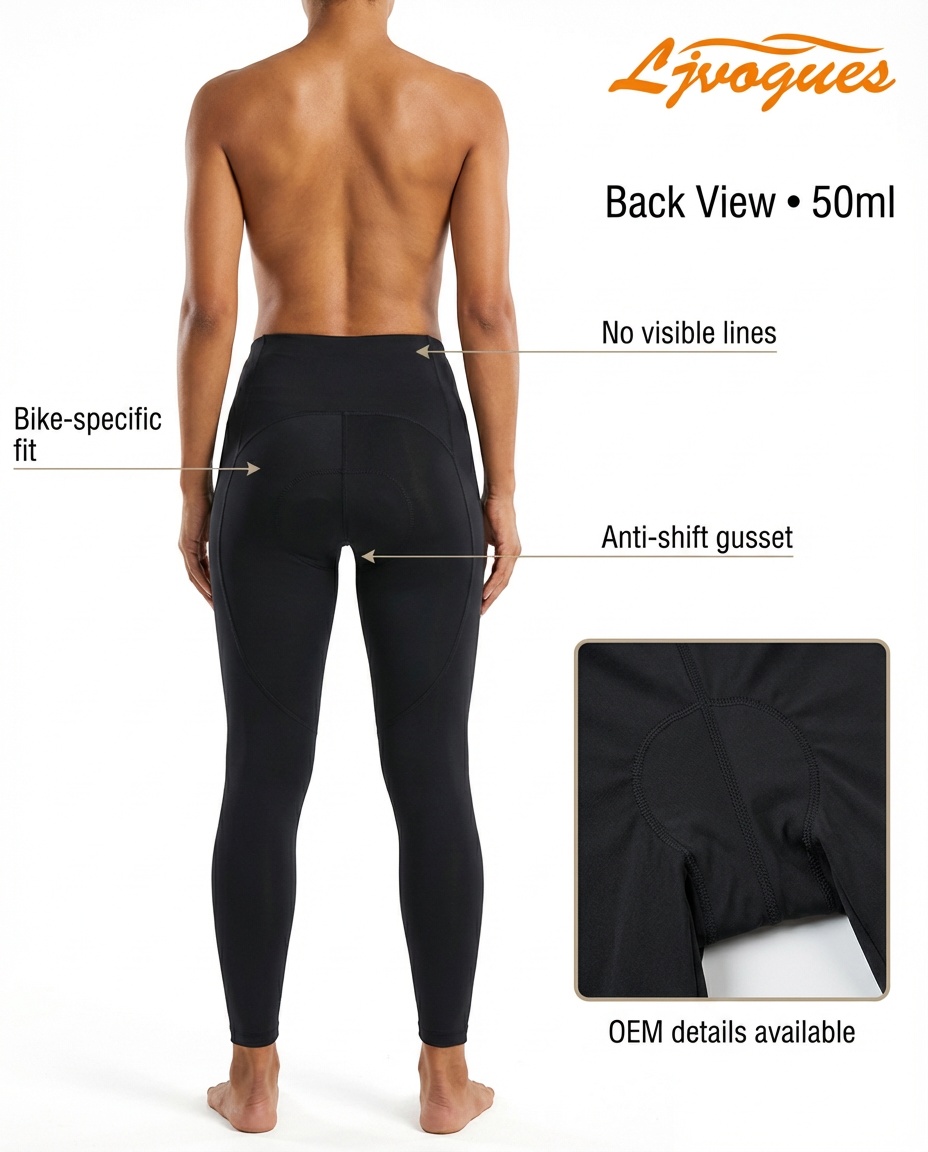 Legging de cyclisme menstruel SP02 absorbant 50 ml