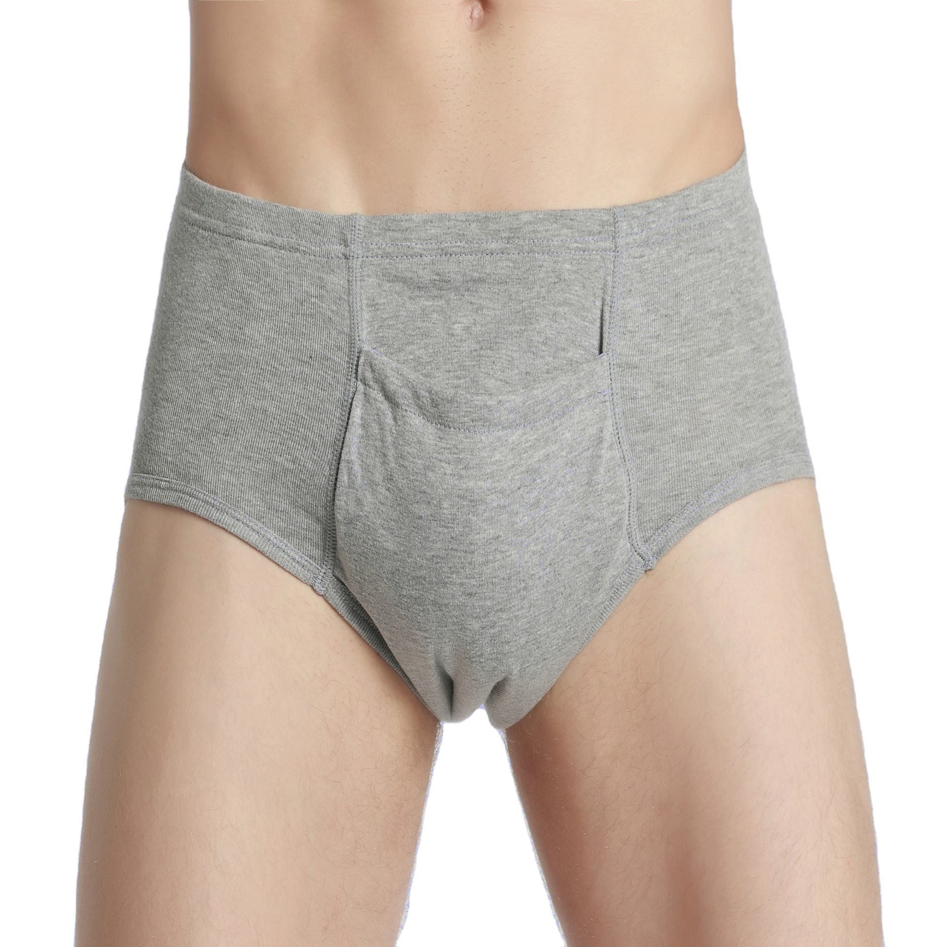 Slip d’incontinence lavable homme en coton OEM/ODM 