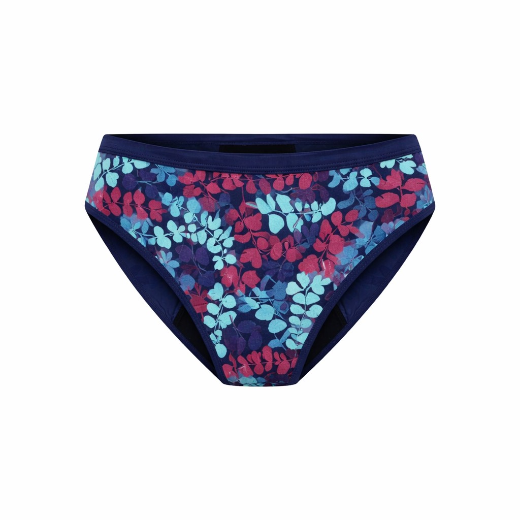 Culotte menstruelle imprimée pour adolescentes – 5 couches