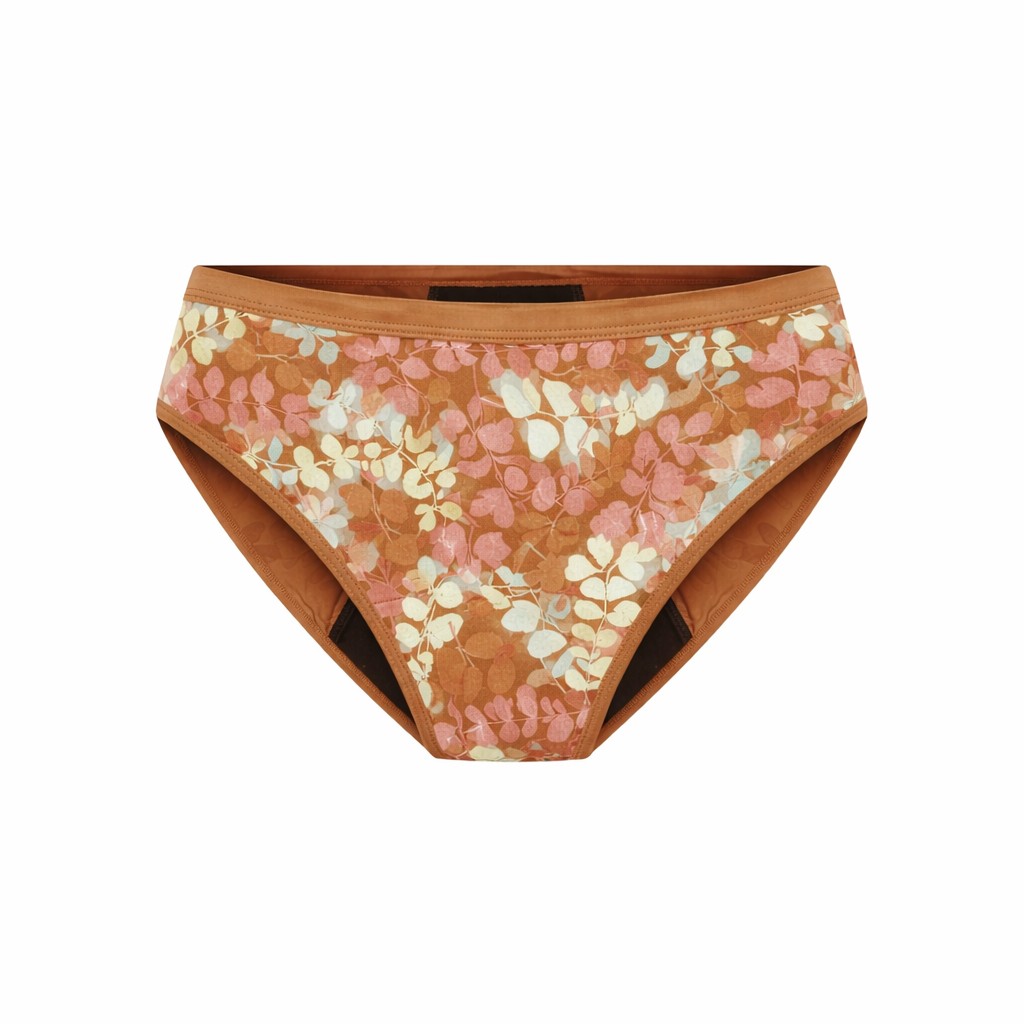Culotte menstruelle imprimée pour adolescentes – 5 couches