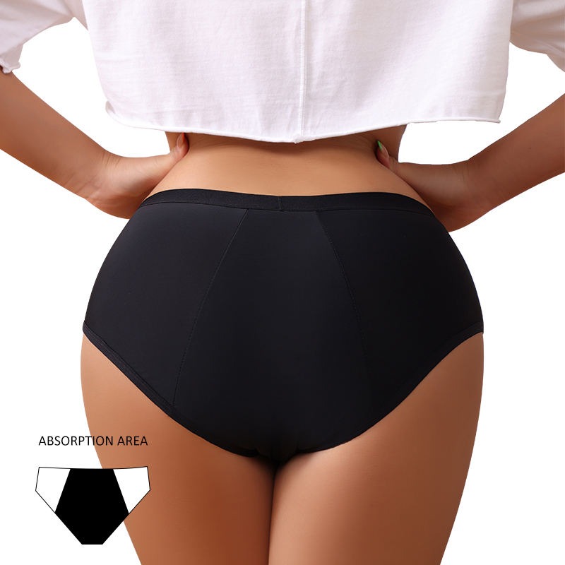 Culotte menstruelle réutilisable 4 couches – Modèle AD106