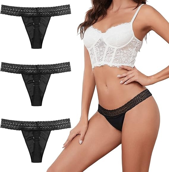 String menstruel et bikini étanche pour flux léger