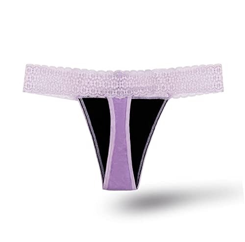 Culotte bikini menstruelle à bordure en dentelle – 10-20 ml