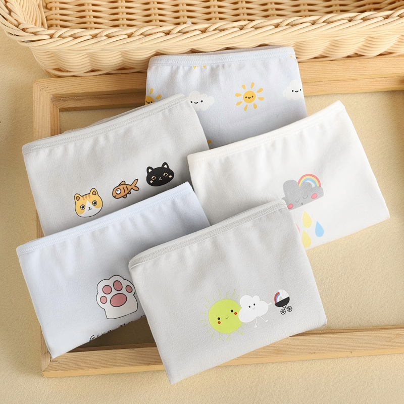 Culotte menstruelle respirante en pur coton – Modèle LJV-BC-COT