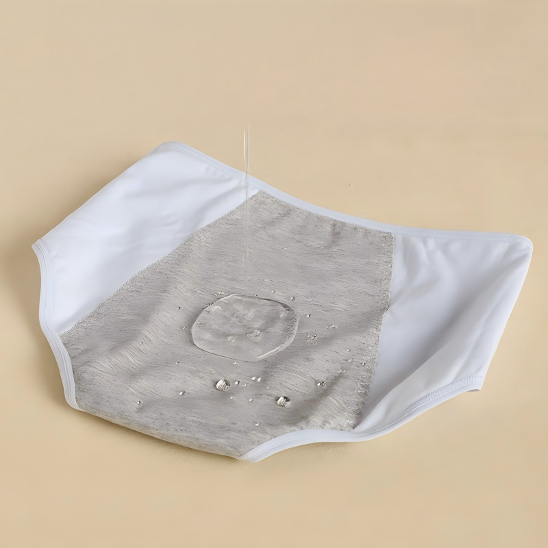 Culotte menstruelle respirante en pur coton – Modèle LJV-BC-COT