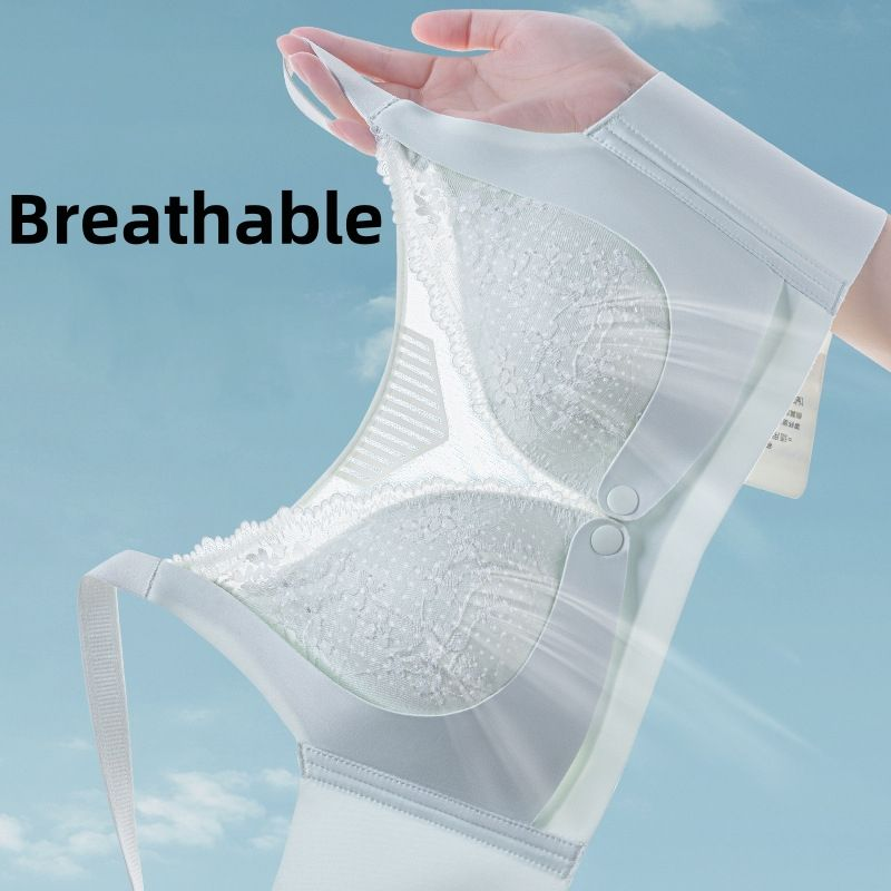 Soutien-gorge d’allaitement Z688 en maille et dentelle