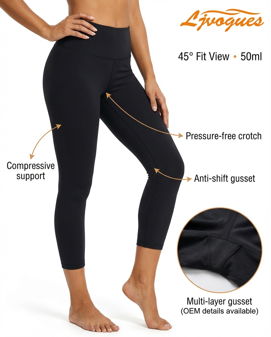 Legging de cyclisme menstruel SP02 absorbant 50 ml