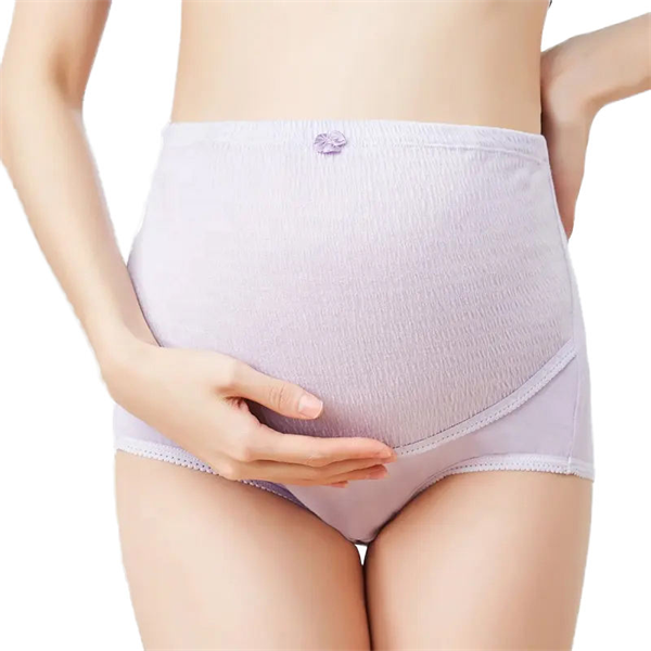 Culotte de maternité 0015 taille haute en coton