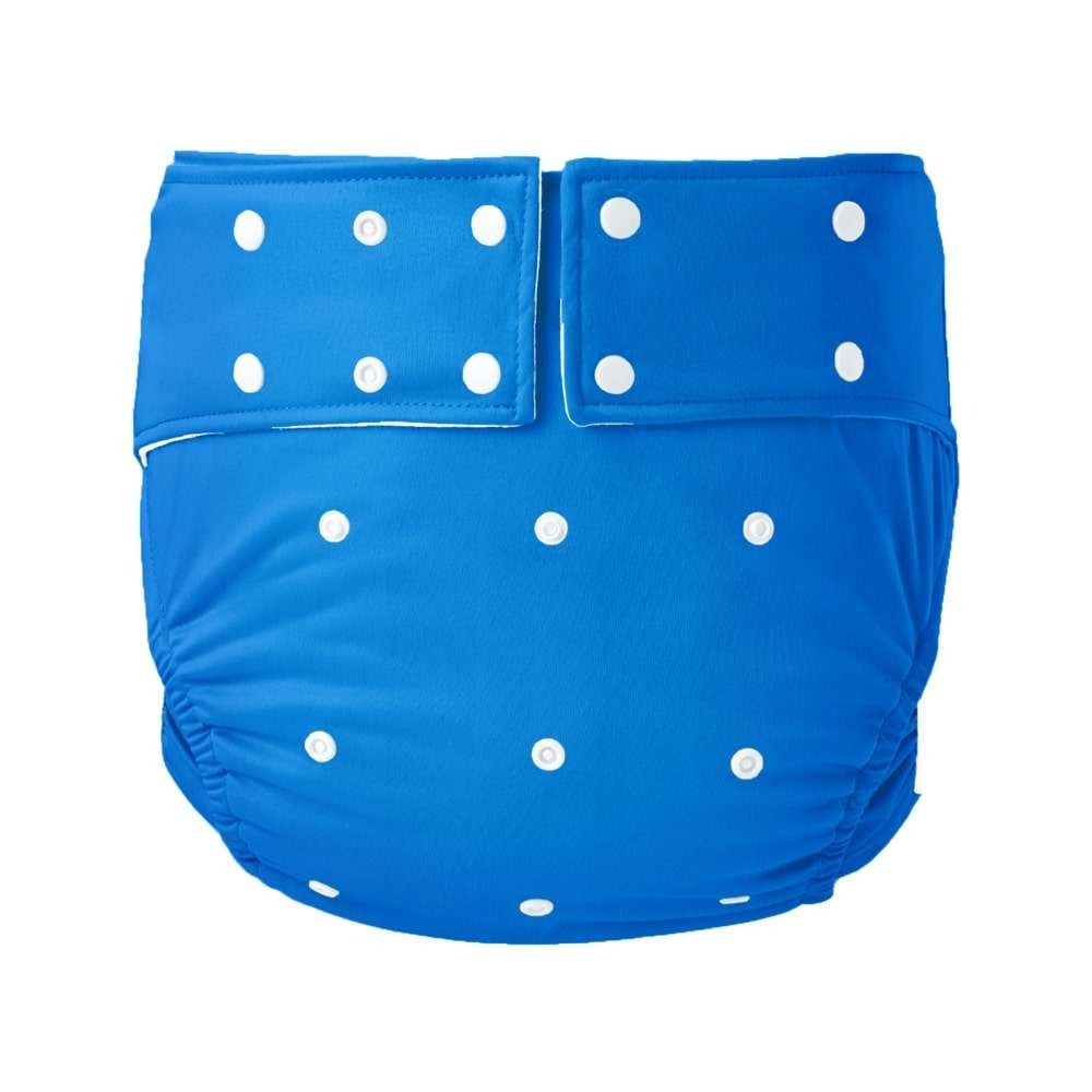 Couvre-couche en tissu réutilisable OEM pour adulte — Coque imperméable PUL avec intérieur en soie glacée