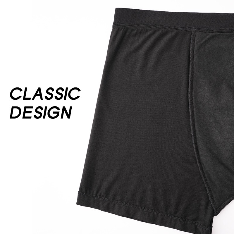 Boxer anti-fuite en coton pour hommes SH-G38