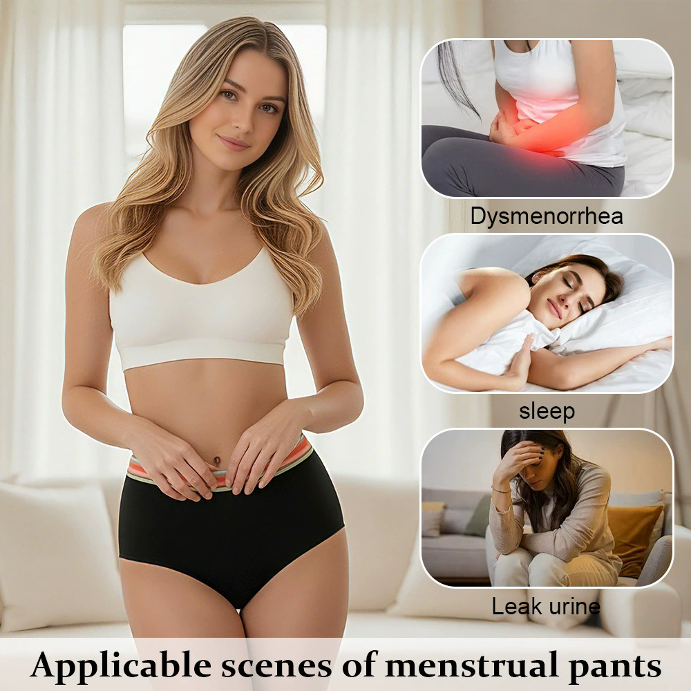 Culotte menstruelle sans PFAS pour adolescentes – Modèle 8177
