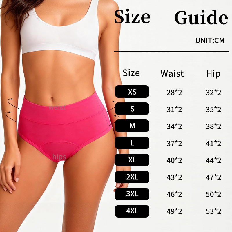 Culotte menstruelle européenne grande taille – LJV-EU-SW