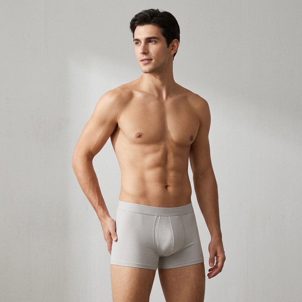 Boxer d’incontinence lavable homme 50–150 ml – Modèle SH-AD01