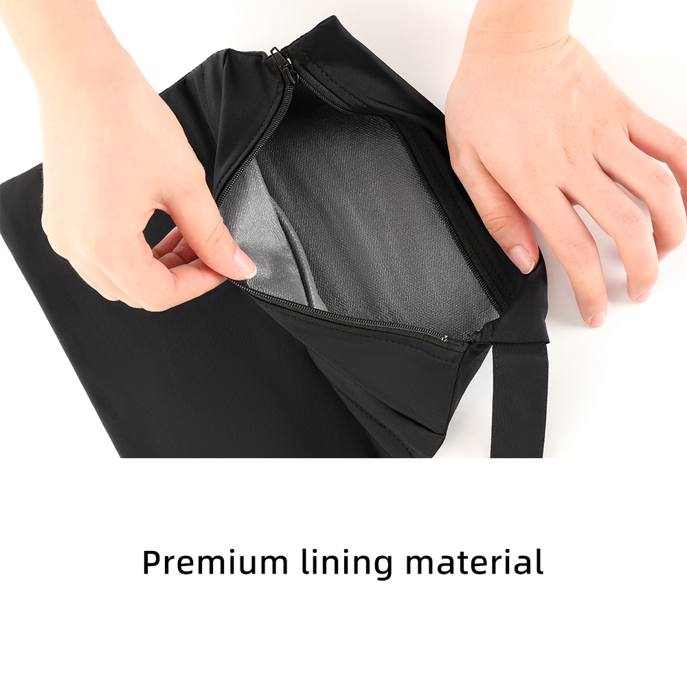 Sac humide étanche et étanche | Pochette de voyage personnalisée OEM WB01 — Fermeture éclair double couche, 2 tailles, vente en gros et personnalisation de la marque