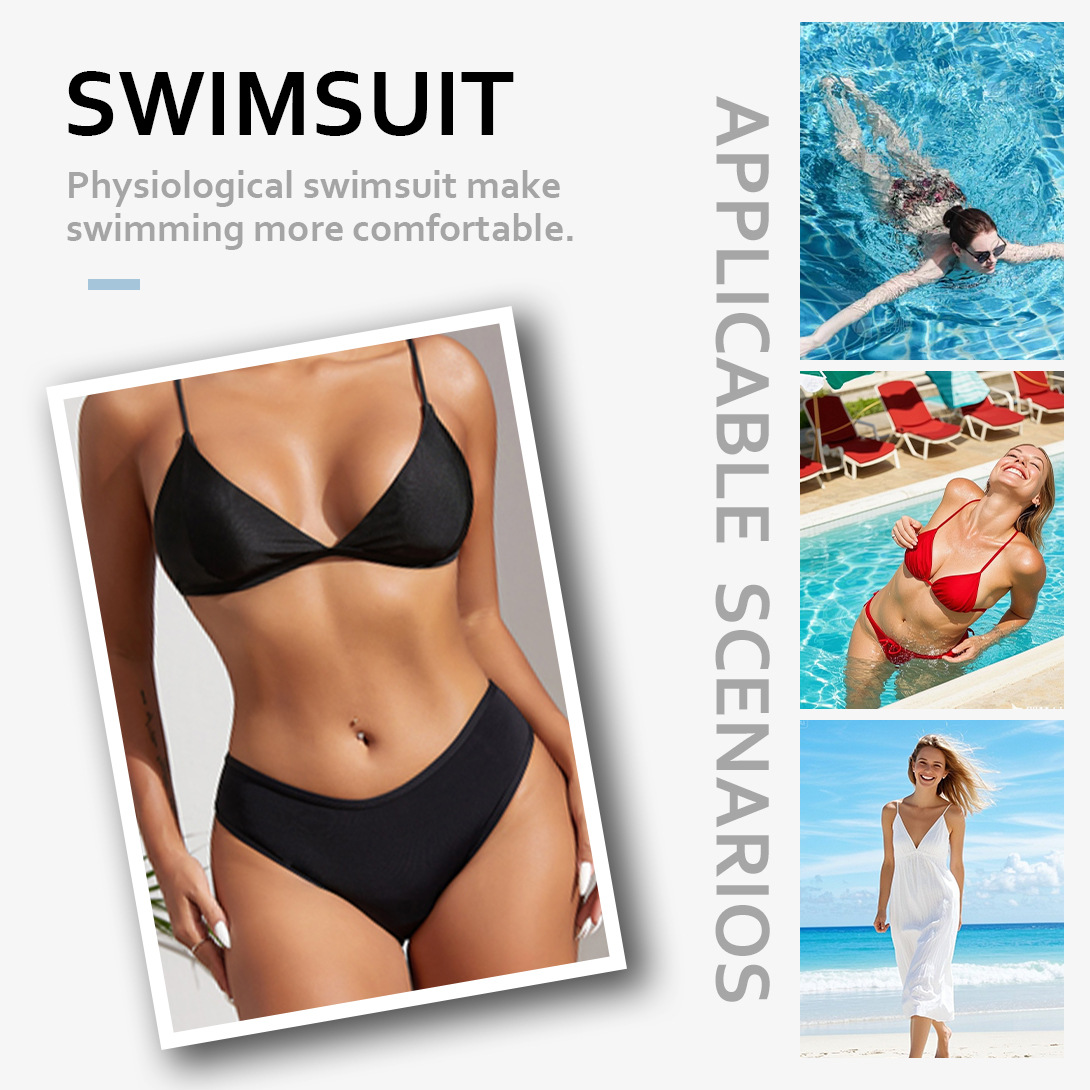 Bas de maillot de bain menstruel, échantillon puis OEM – 9815