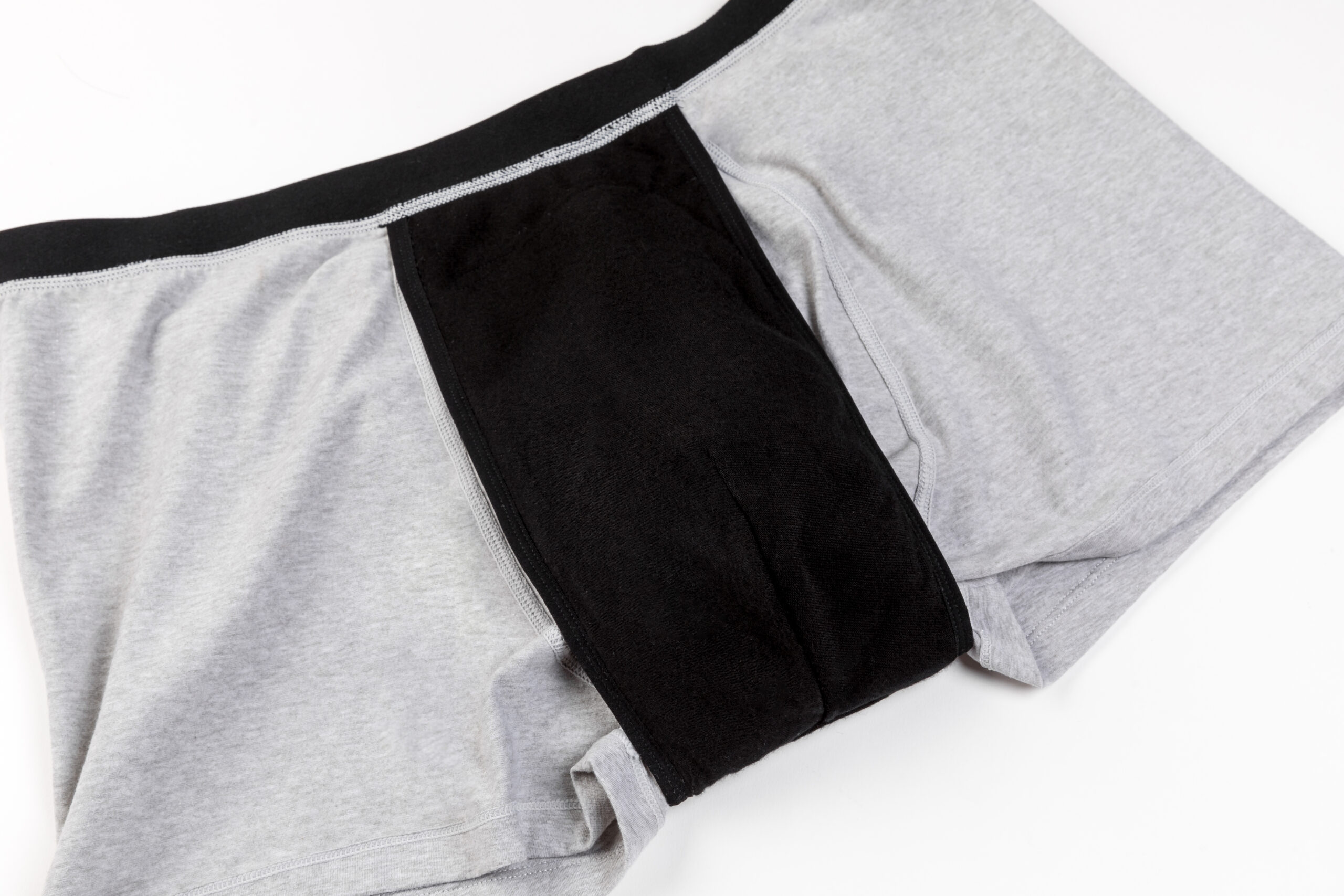 Boxer d’incontinence lavable homme à protection étendue