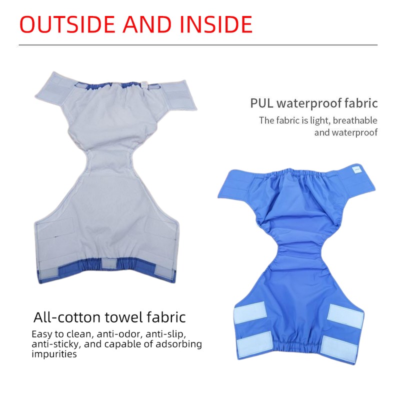 Culotte de protection lavable pour adulte à fermeture latérale