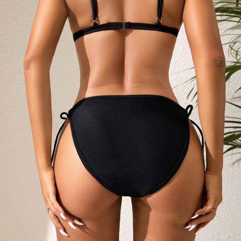 Bas de bikini menstruel à nouer sur le côté – Modèle 8019