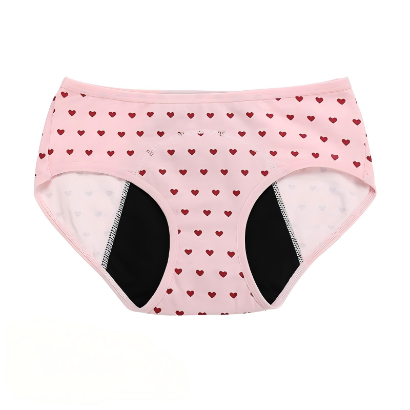 Modèle LJV-AC-ST — Culotte menstruelle pour étudiants de classe A (GB classe A, pur coton)