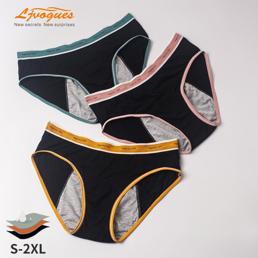 Culotte menstruelle sportive 3 couches – Modèle 9066