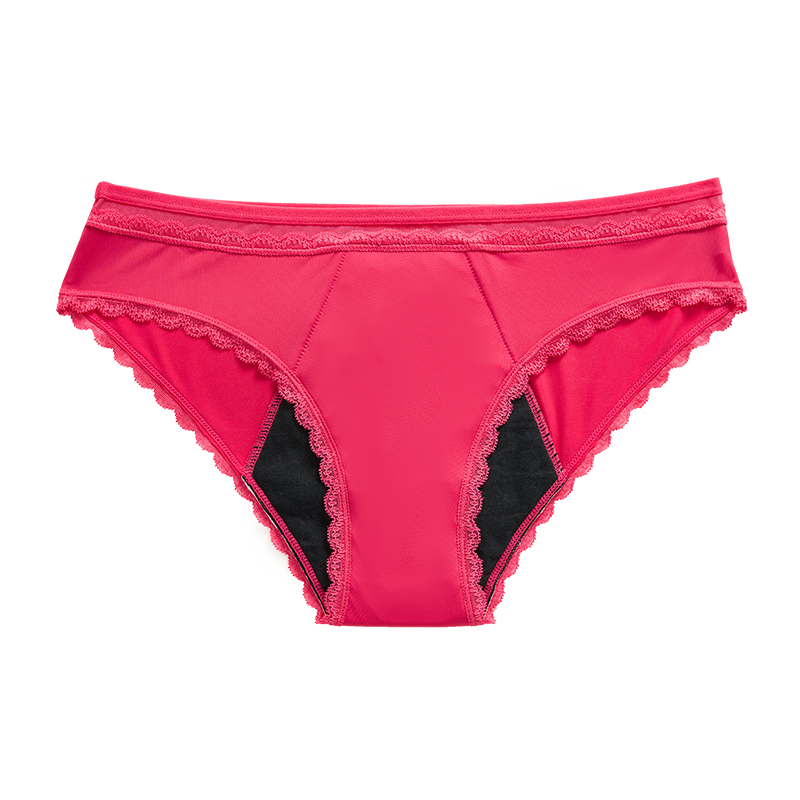 Culotte menstruelle CR-25014 en dentelle – 24 à 28 ml