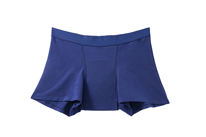 Shorty menstruel 8306 en coton taille mi-haute