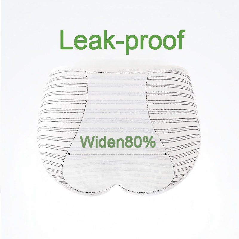 Culotte menstruelle taille Plus antibactérienne – LJV-HW-PL