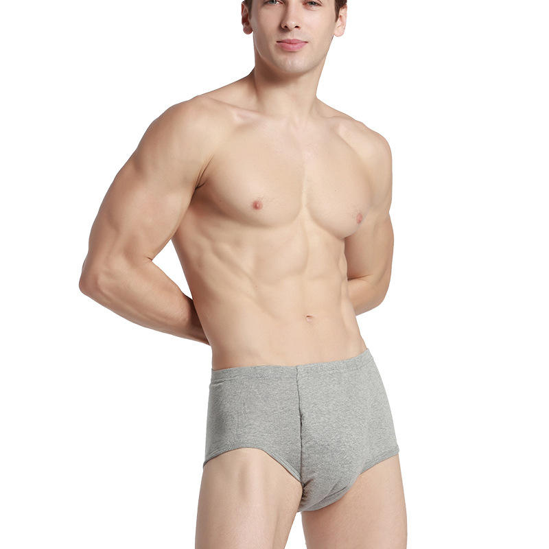 Slip d’incontinence lavable pour homme en coton – Modèle 0006