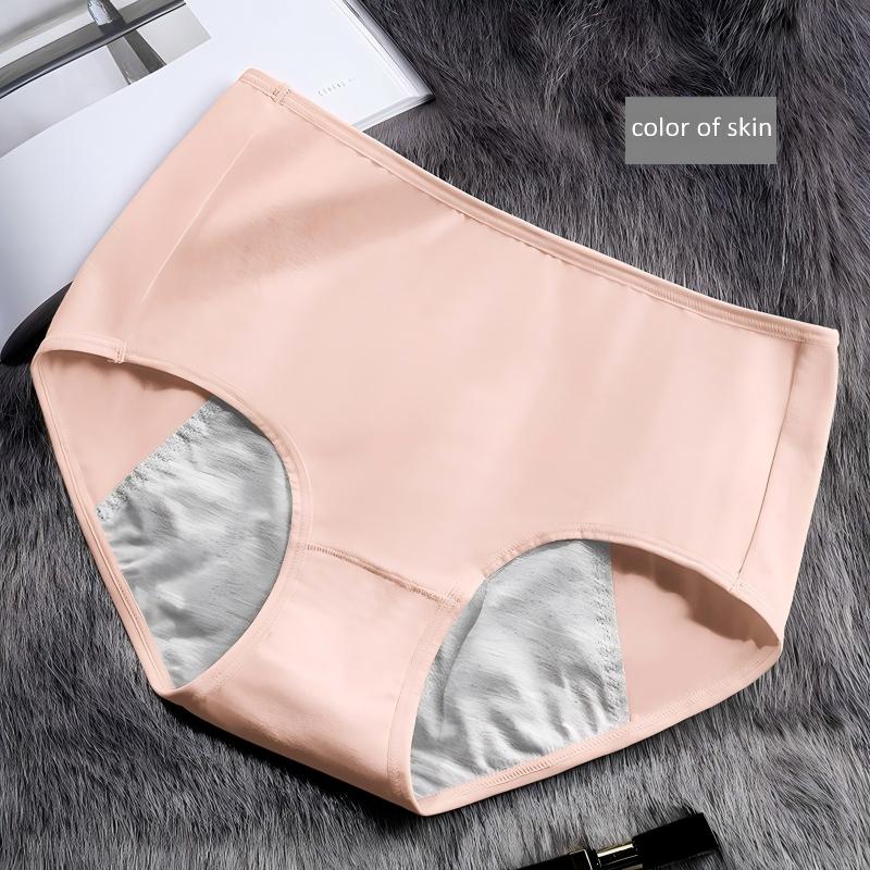 Culotte menstruelle taille moyenne en pur coton – LJV-PC-MW