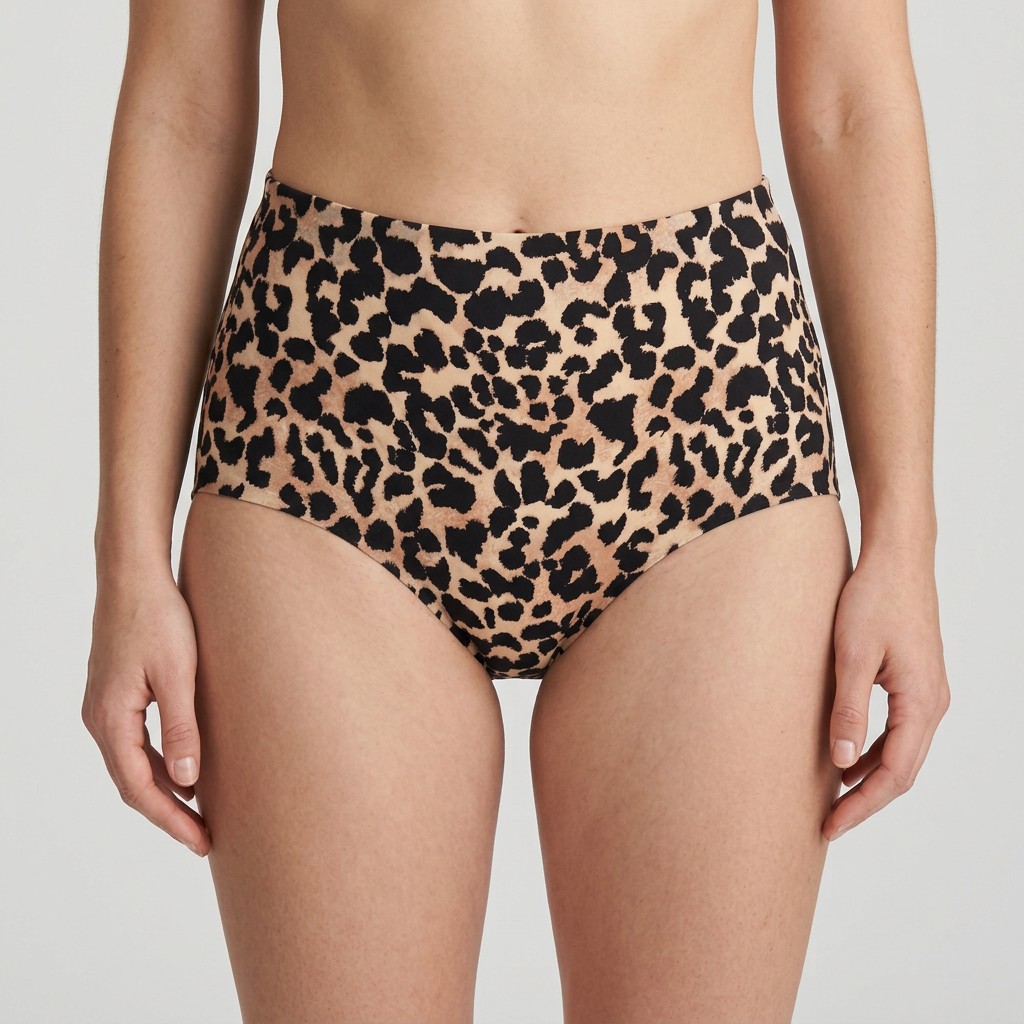 Culotte menstruelle imprimé léopard – Style 2008D