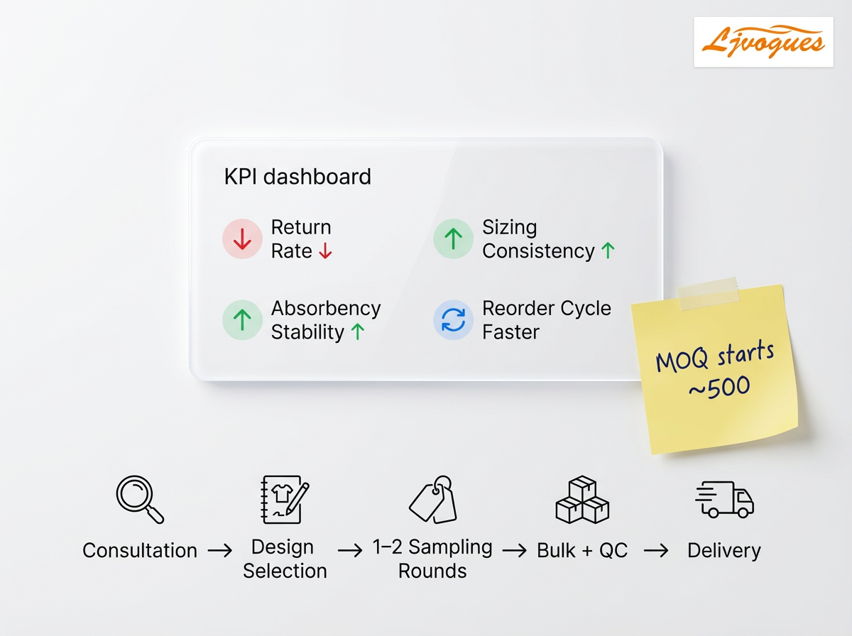 ljvogues-période-sous-vêtements-odm-timeline-success-metrics-kpi_dashboard_