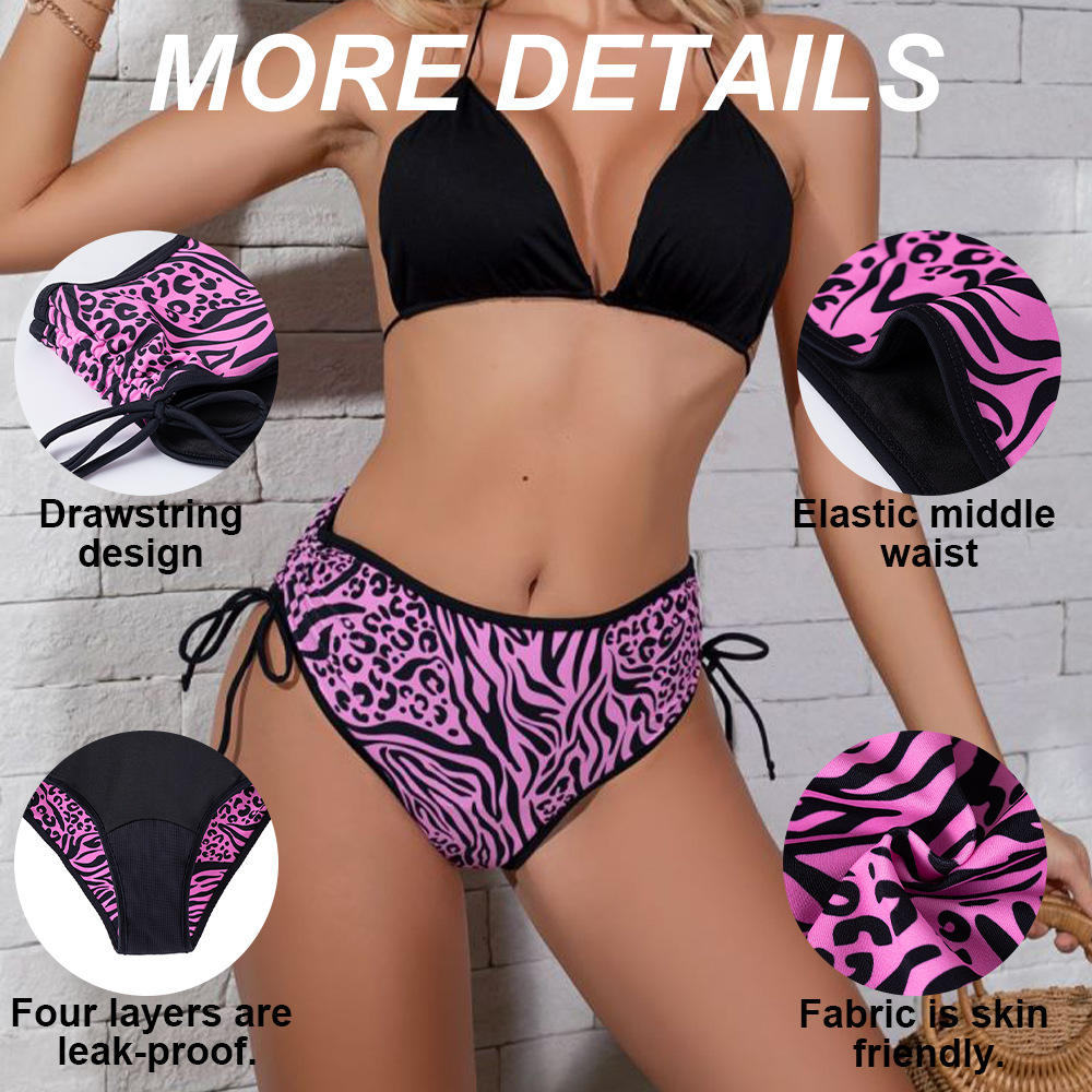 Ensemble bikini menstruel 4 couches – OEM/ODM