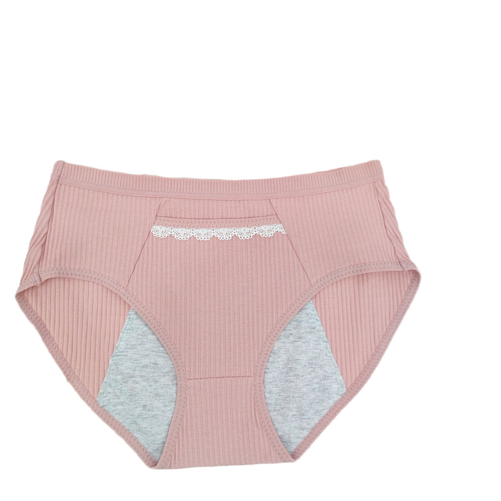Culotte menstruelle anti-fuite à volants – LJV-3L-RUF