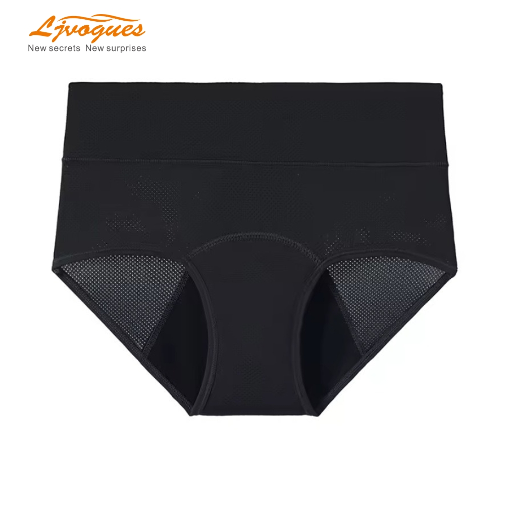 Slip menstruel taille haute 3 couches – Modèle 9033