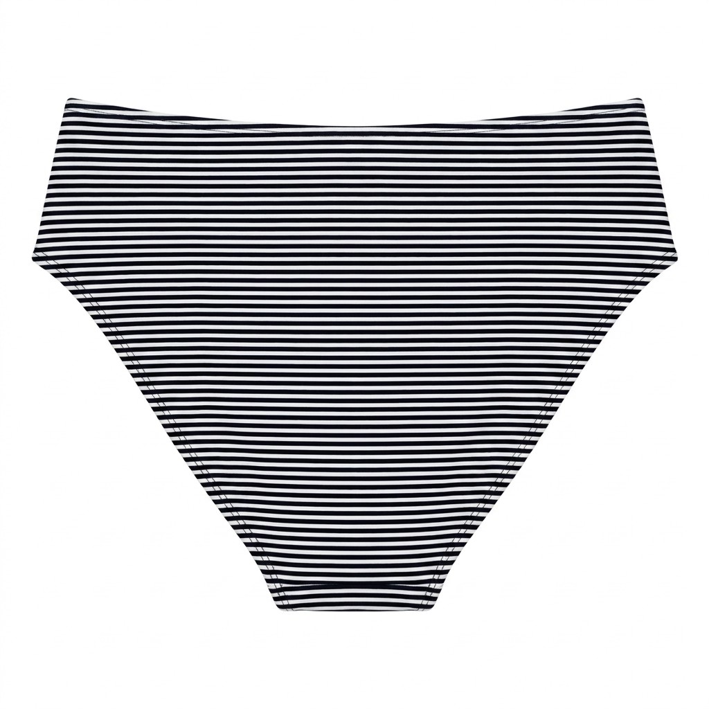 Culotte menstruelle à rayures géométriques – Style 2008C