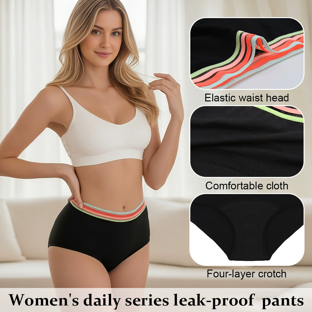 Culotte menstruelle sans PFAS pour adolescentes – Modèle 8177