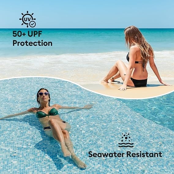 Bas de maillot de bain menstruel à nouer sur les côtés – UPF50+