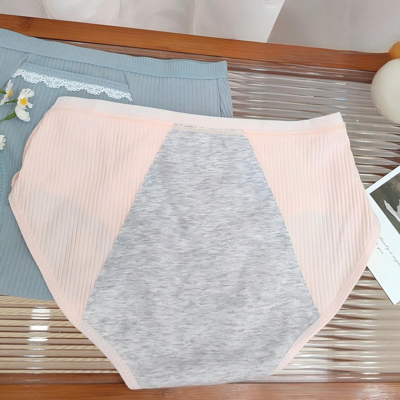 Culotte menstruelle anti-fuite à volants – LJV-3L-RUF