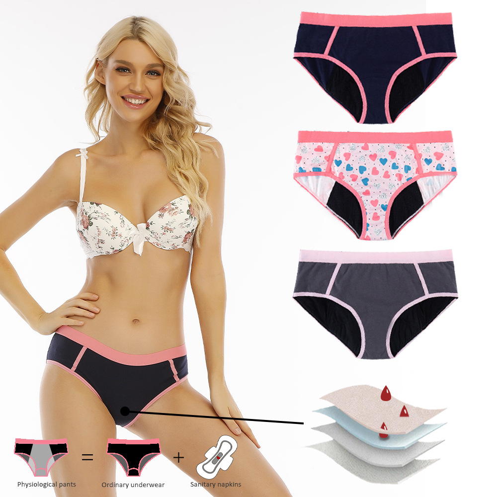 Sous-vêtements menstruels pour adolescentes – Modèle 8310