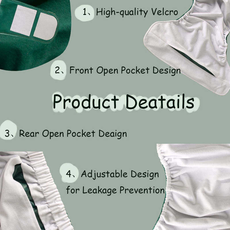 Culotte de protection lavable adulte à inserts amovibles
