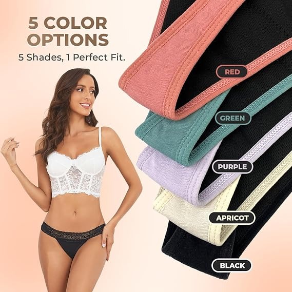 Sous-vêtements menstruels de remplacement – 4 couches