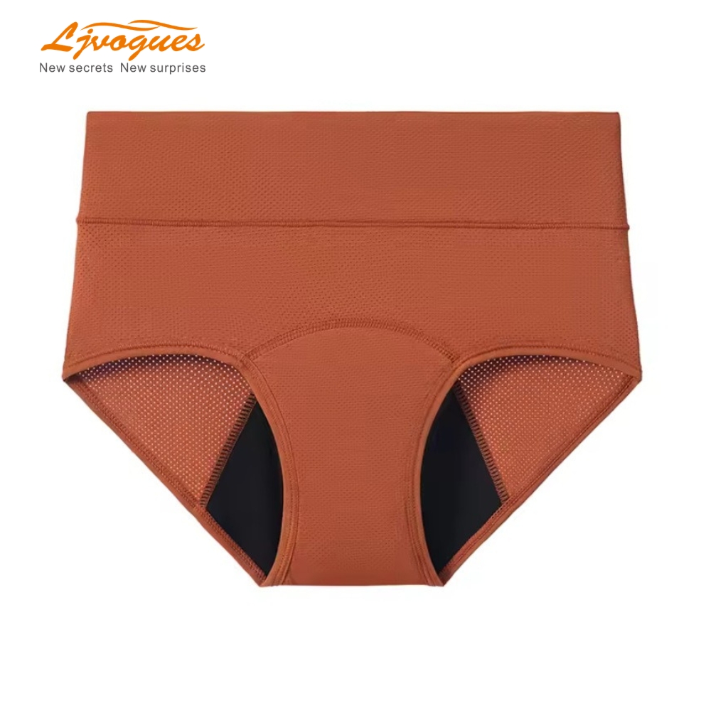 Slip menstruel taille haute 3 couches – Modèle 9033