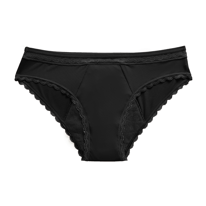 Culotte menstruelle CR-25014 en dentelle – 24 à 28 ml
