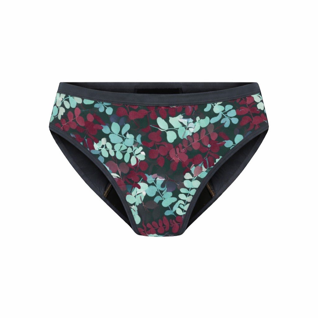 Culotte menstruelle imprimée pour adolescentes – 5 couches